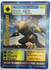 Digimon metalgreymon rare for sale  Fort Wayne