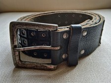 Real leather black for sale  MAIDENHEAD