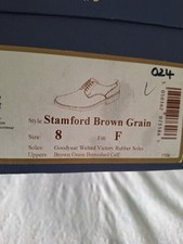 Loake stamford grain for sale  COLNE