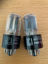 Rca audio valves for sale  BEXHILL-ON-SEA