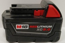 Milwaukee 5ah battery for sale  Idaho Falls