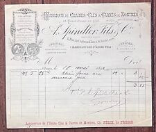 Lettre tête horlogerie d'occasion  Paris XVIII