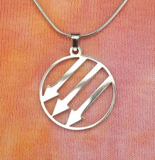 Antifa necklace antifascist for sale  Lubbock
