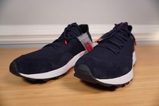 Tênis Polo Ralph Lauren Trackster 200II malha azul vermelho branco tamanho 10D novo em folha comprar usado  Enviando para Brazil