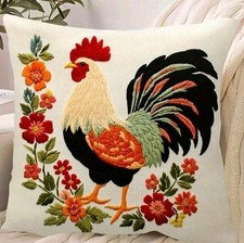Chicken rooster cushion for sale  CHEPSTOW