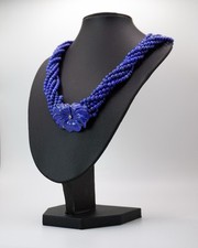 Collana lapislazzuli multi usato  Brescia