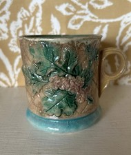 Vintage majolica mug for sale  Middleport