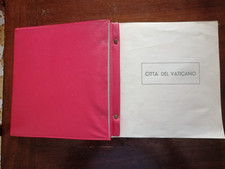 Vaticano album fogli usato  Italia