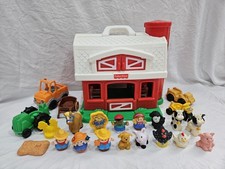 Zestaw do zabawy Fisher-Price Little People Bardoła – 1995 Zestaw rolniczy ze zwierzętami, figurki na sprzedaż Zestaw do zabawy Fisher-Price Little People Bardoła – 1995 Zestaw rolniczy ze zwierzętami, figurki na sprzedaż  Wysyłka do Poland