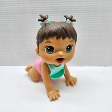 Boneca Baby Alive Lil Snacks Eats and Poops 8" cabelo castanho morena comprar usado  Enviando para Brazil