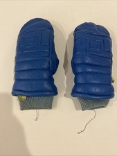 Usado, Luvas de esqui de neve vintage Kombi azul couro tamanho pequeno feminino comprar usado  Enviando para Brazil