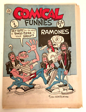 Revista Comical Funnies #1 John Holmstrom 1980 Ramones Punk Underground, usado comprar usado  Enviando para Brazil