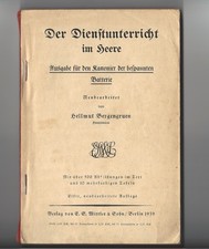 Dienstunterricht heere hellmut gebraucht kaufen  Karlshagen