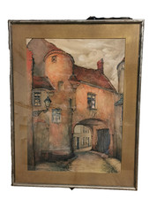 Tableau grande aquarelle d'occasion  Amiens-