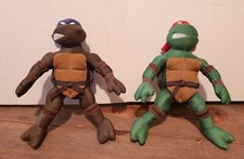 Boneca de pelúcia de ação Teenage Mutant Ninja Turtles Raphael and Donatello 8", usado comprar usado  Enviando para Brazil