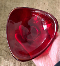 Vintage whitefriars ruby for sale  NOTTINGHAM