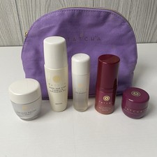 CONJUNTO DE PRESENTE TATCHA 5 PEÇAS tamanho viagem mini esmalte de arroz, essência, soro, máscara, óleo comprar usado  Enviando para Brazil