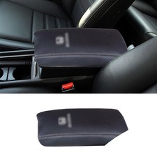 Ajuste para Honda Civic 8º 2006-2011 couro preto console central apoio de braço acabamento caixa comprar usado  Enviando para Brazil