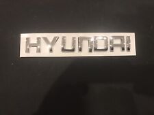Hyundai rear badge for sale  CATERHAM