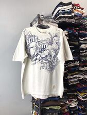 Camiseta Vintage Ecko Unltd Arte Rap Hip Hop Y2K Hype Branca Tamanho G comprar usado  Enviando para Brazil