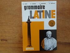 Grammaire latine nathan d'occasion  Nantes-