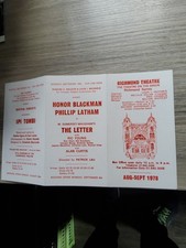 Theatre flyer 1978 for sale  BURY