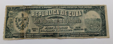 Governo de Cuba. Charutos de garantia exportados de Havana 1912 em inglês e espanhol, usado comprar usado  Enviando para Brazil