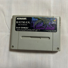 Batman Returns Nintendo Super Famicom SNES Konami 1993 versão japonesa, usado comprar usado  Enviando para Brazil