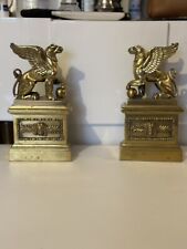 Paire chenets bronze d'occasion  Lyon III