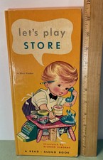 1964 Let’s Play STORE Mary Windsor Boy runs Grocery, Cardboard Pages comprar usado  Enviando para Brazil