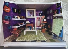 American Girl Mini Illuma Room BOUTIQUE Loja de Sapatos Diorama Caixa Acessórios comprar usado  Enviando para Brazil