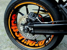 Sticker jante supermoto d'occasion  Expédié en France