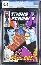 TRANSFORMERS #77 CGC 9.0 - PÁGINAS BLANCAS *1ª Aparición de TREADSHOT & DESPLIEGUE* segunda mano  Embacar hacia Mexico