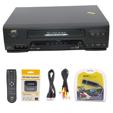 Odtwarzacz magnetowidu JVC konwertuje VHS na plik cyfrowy przez konwerter przechwytywania USB 2.0 na sprzedaż  Wysyłka do Poland