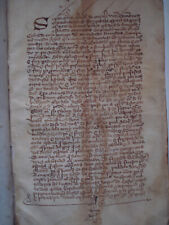 Manuscrit parchemin pages d'occasion  Bozouls