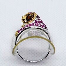 Rubin rhodolith ring gebraucht kaufen  Monheim