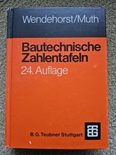 Wendehorst muth bautechnische gebraucht kaufen  Plauen