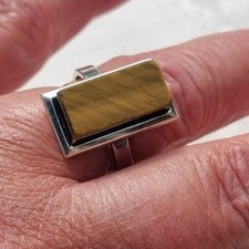 Bague oeil tigre d'occasion  Outarville