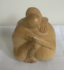 Hand carved wooden for sale  Carmel