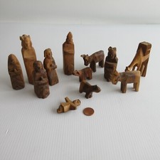 Vtg wooden nativity for sale  Montpelier