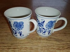 Bohemia zwiebelmuster kaffeebe gebraucht kaufen  Oelde