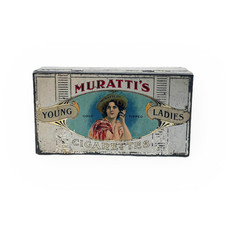 Scatola latta tabacco usato  Italia