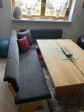 Eckbankgruppe kernbuche matt gebraucht kaufen  Lautertal