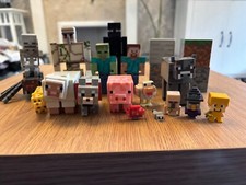 Minecraft jazwares figures for sale  WALSALL