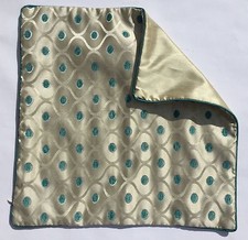 Cream jacquard cushion for sale  BRISTOL
