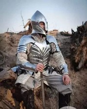 Medieval knight steel d'occasion  Expédié en Belgium