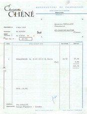 1965 christian chene d'occasion  Expédié en Belgium