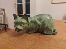 Wunderschöne bronzefigur katz gebraucht kaufen  Backnang