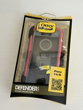 Novo Autêntico OtterBox Defender iPhone 5/5s/SE 2016- Rosa Preto com Coldre comprar usado  Enviando para Brazil