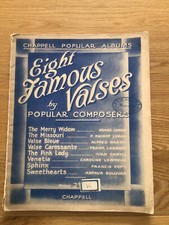 Eight famous valses for sale  WORCESTER
